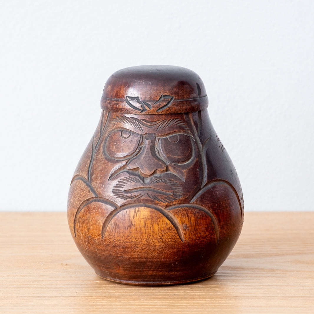 Daruma Tea Caddy