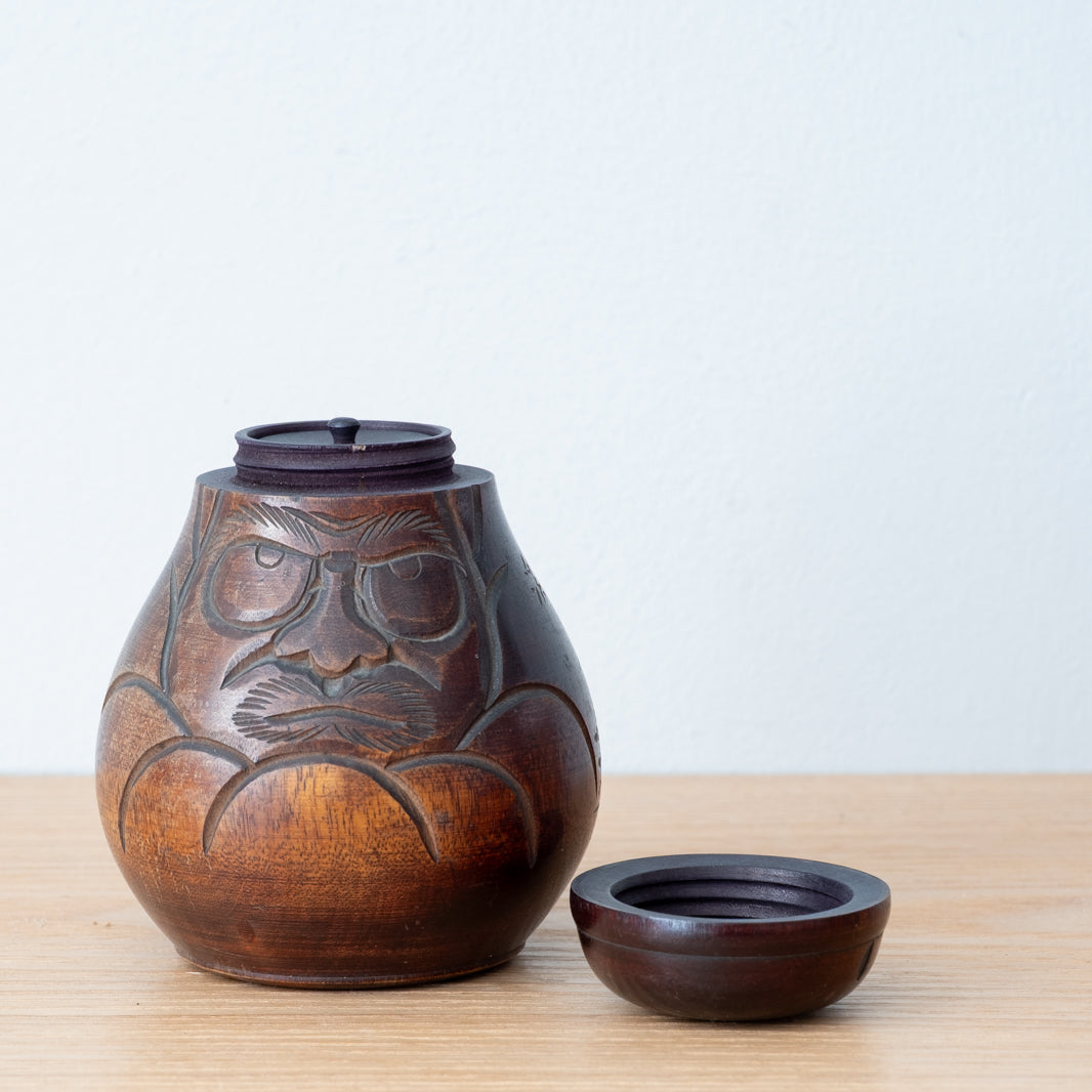 Daruma Tea Caddy