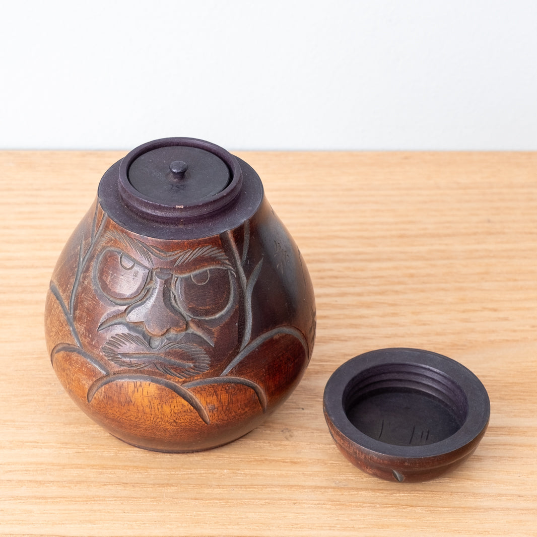Daruma Tea Caddy