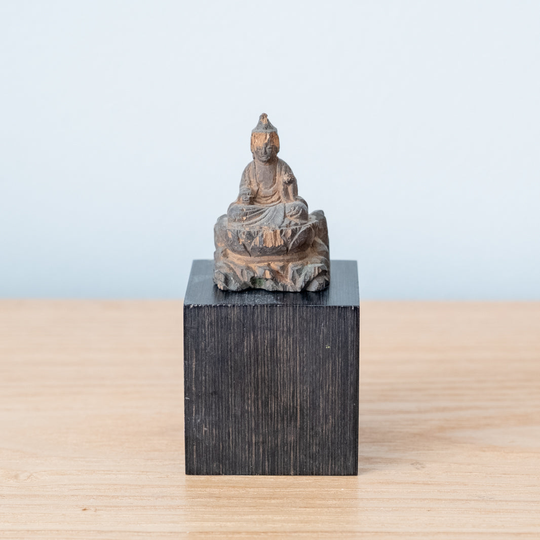 Miniature Wooden Buddha