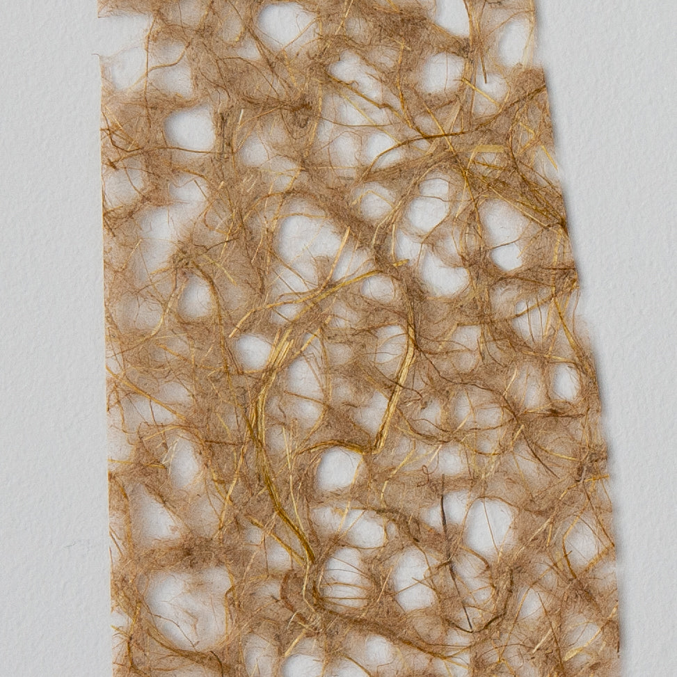 Khaki Hemp Washi Sample Swatch