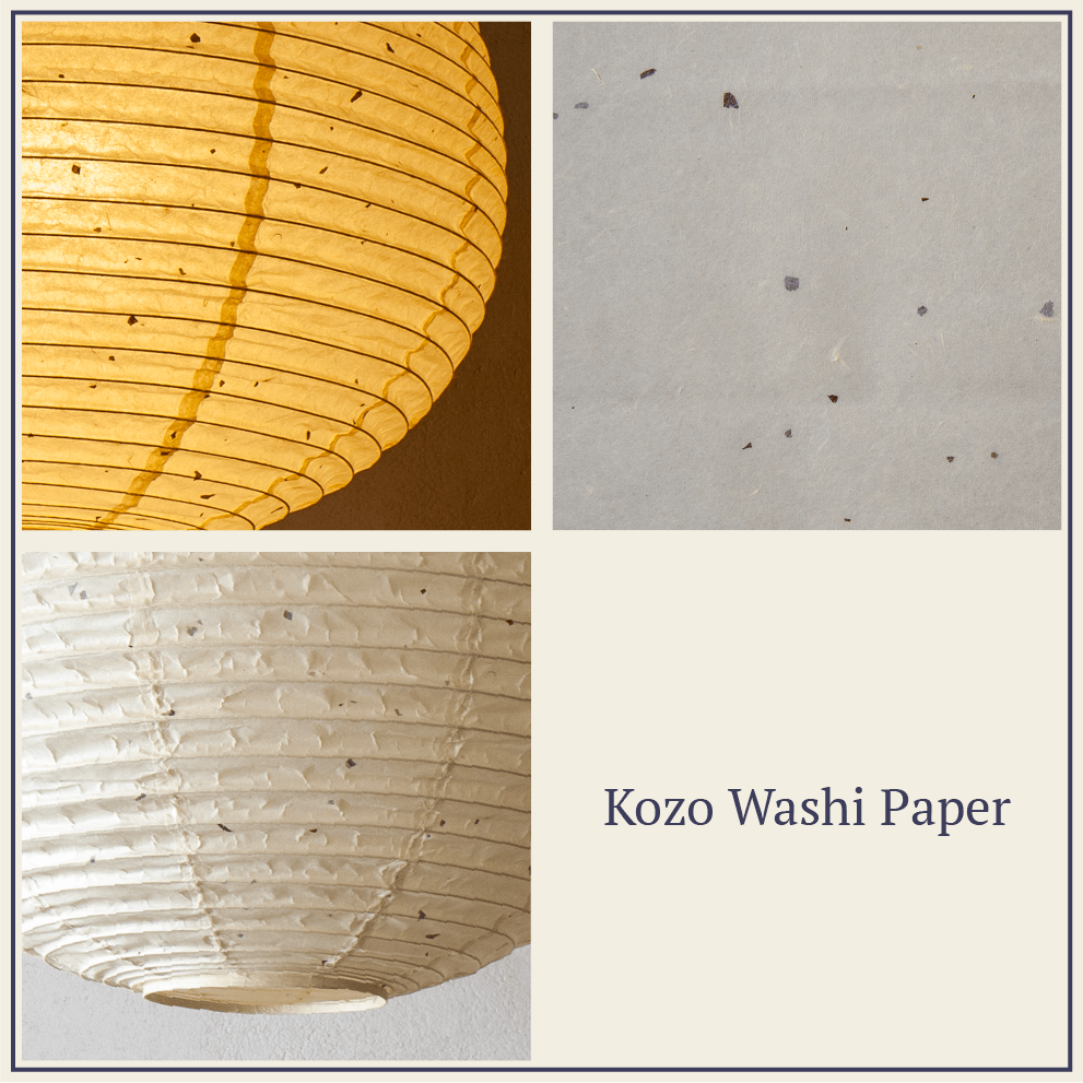 90cm Enban Skashi, Kozo Japanese Paper Shade