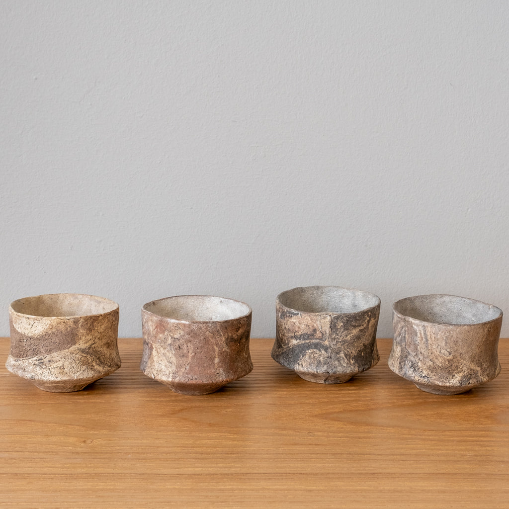 Delicate organic handmde skae cups from the North of Japan