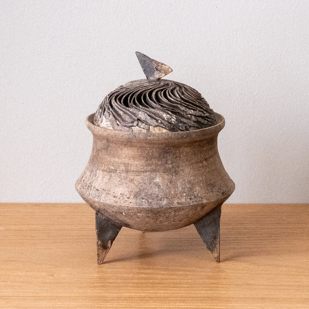 Sekisou Lidded Koh-Ro Incense Container
