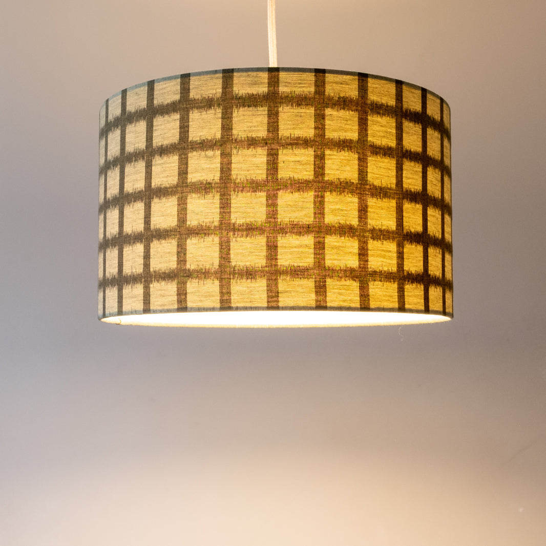 Sakata Green on Green Squares Lampshades