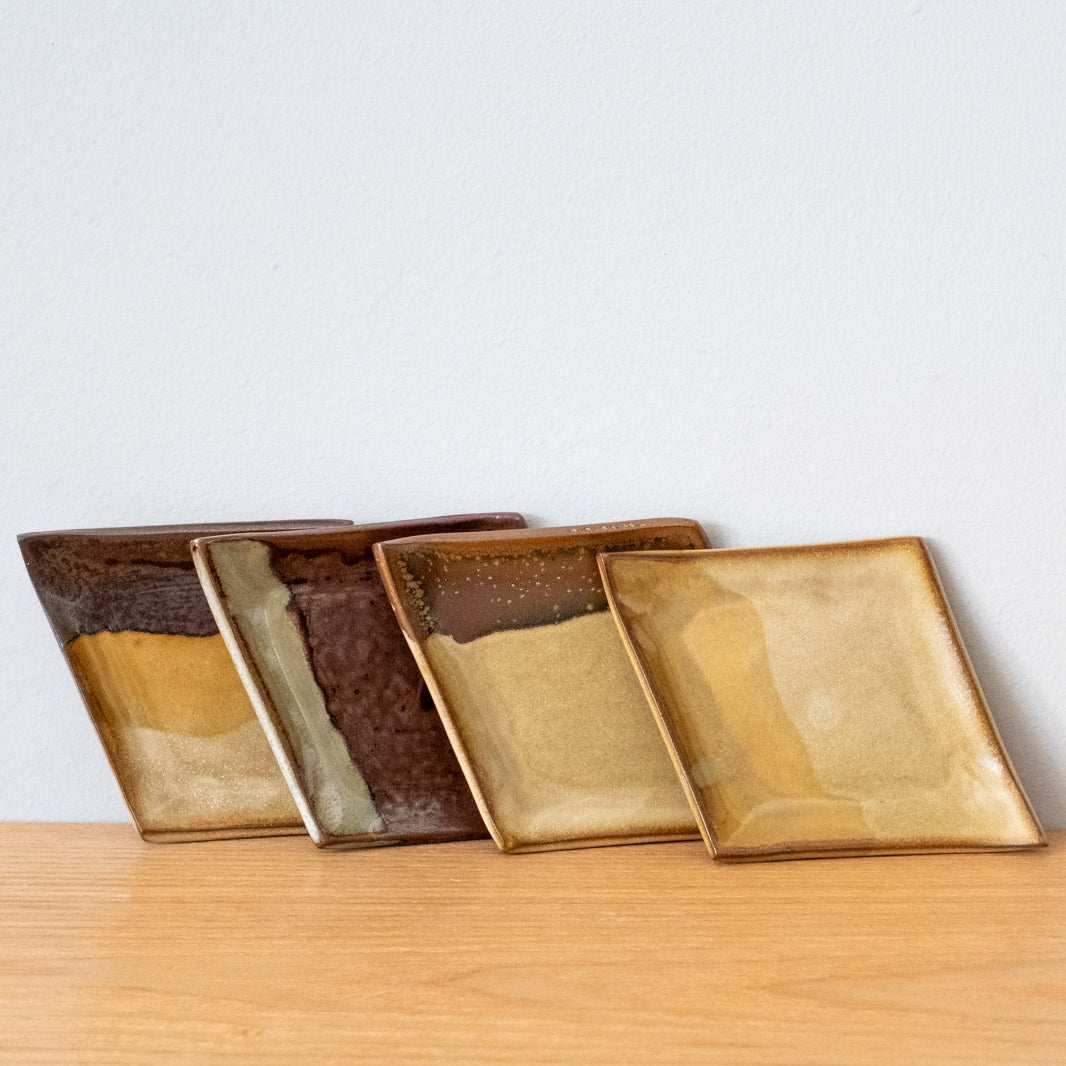 Small Diamond shaped Japanese side dishes