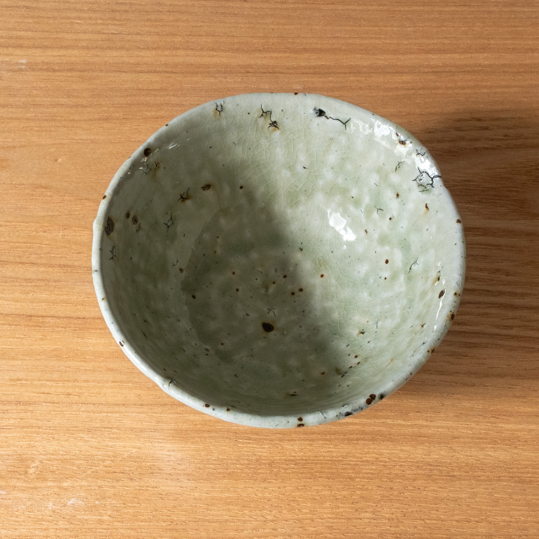 Tatsumi Oak Ash Glaze Tea Bowl