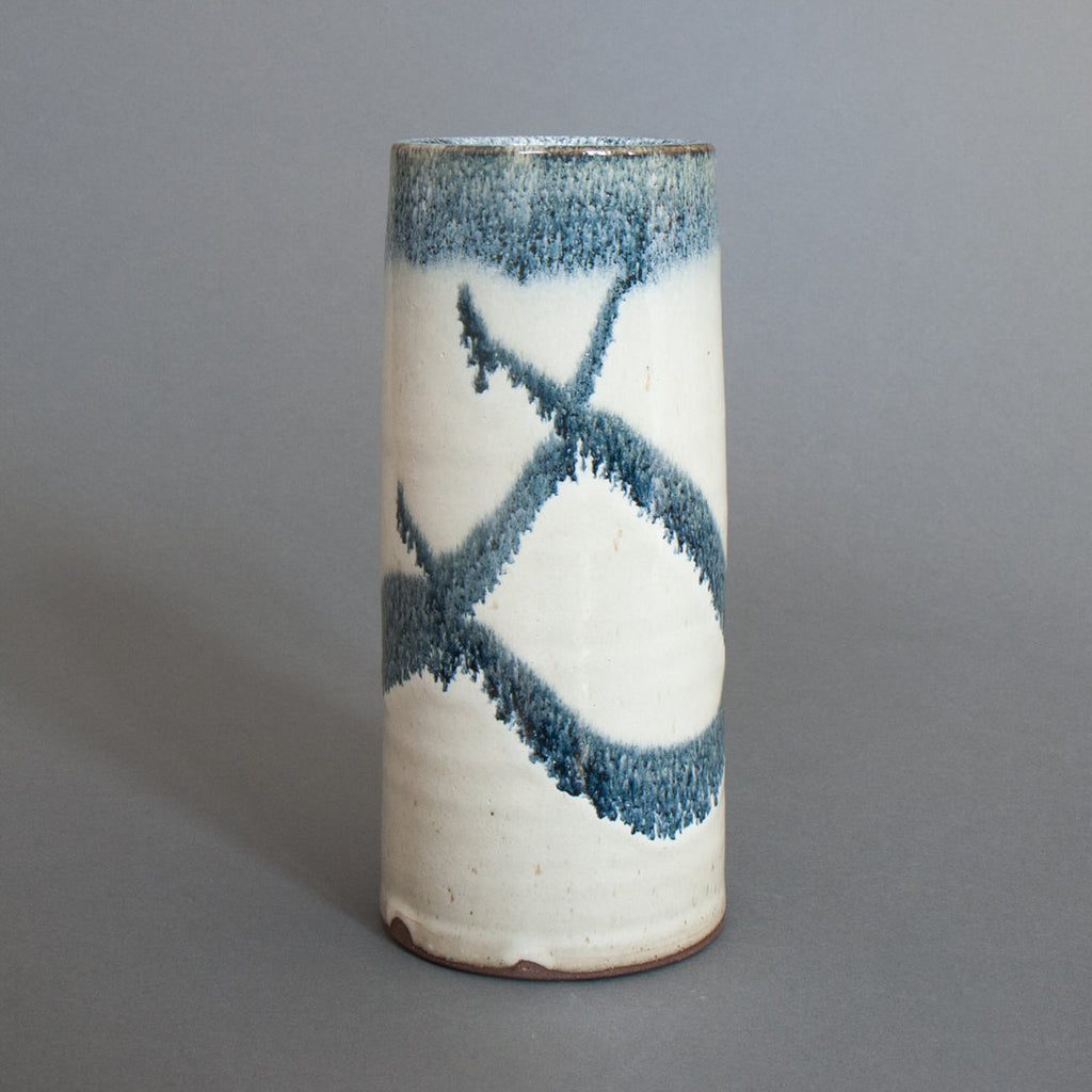 Shakugake Vase Handmade in Japan - straight