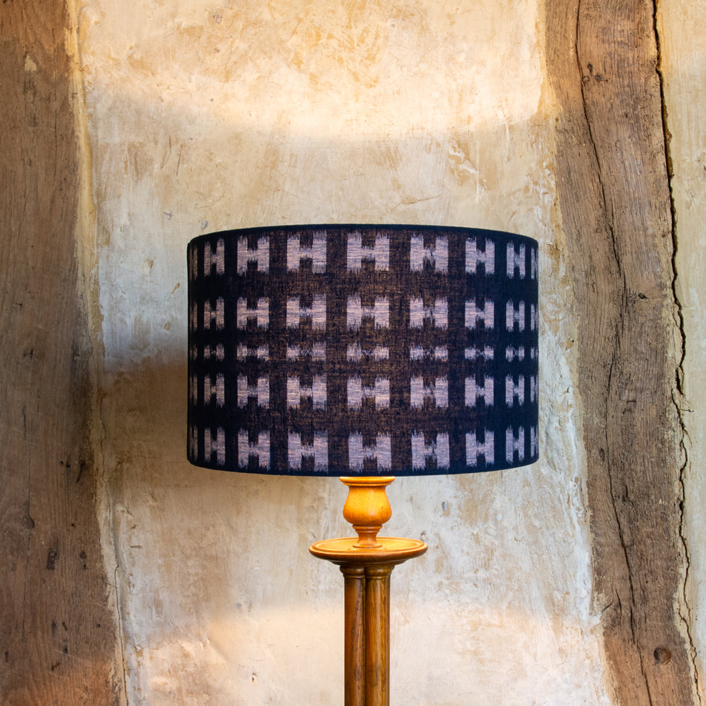 Lighting, Japanese paper and fabric shades and ceiling lights |