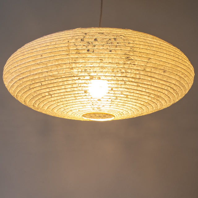 Handmade Large Japanese Paper Lampshade, 60cm diameter