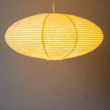 Handmade Paper lampshade from Japanese washi, 60cm diameter, kozo Jpanese mulberry paper