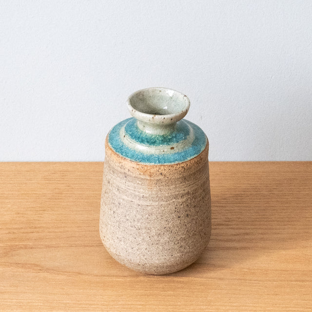 Mikan glaze Japanese Sake Pourer (Tokkuri)