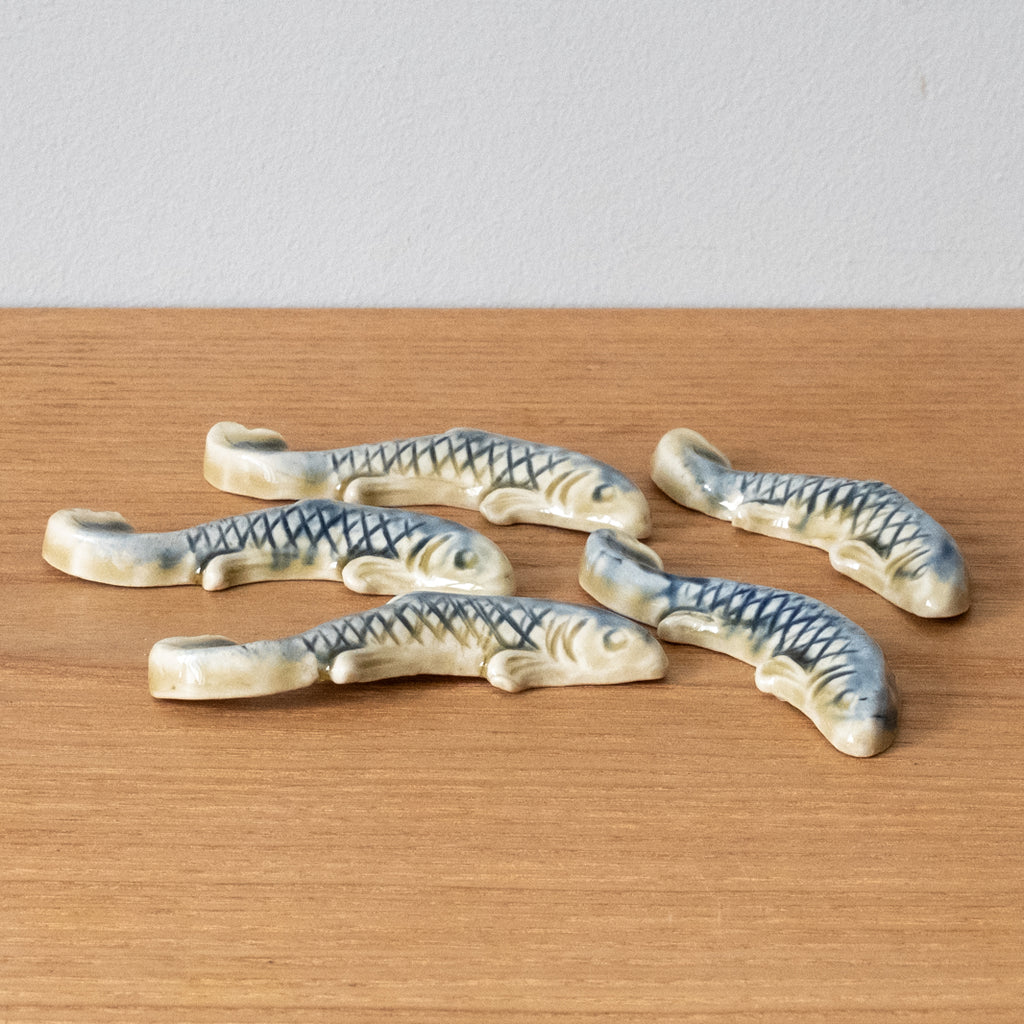 Japanese fish-shaped chopstick rests