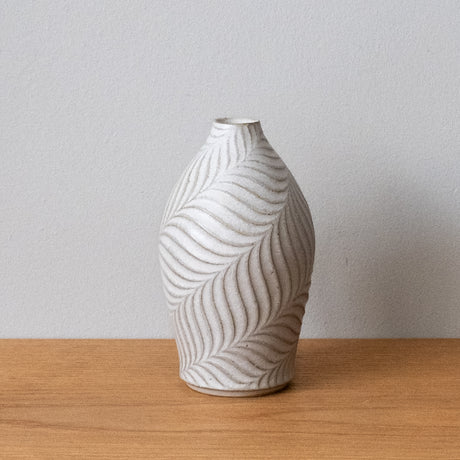 Small Zig-Zag Shinogi Vase (13cm High)