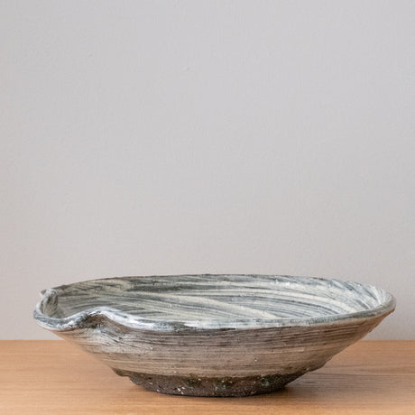 25cm Brushstrokes Kashibai Katakuchi style Bowl