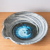 25cm Brushstrokes Kashibai Katakuchi style Bowl