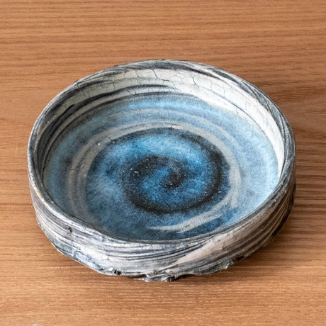 18.5cm Brushstrokes Kashibai Walled Plate