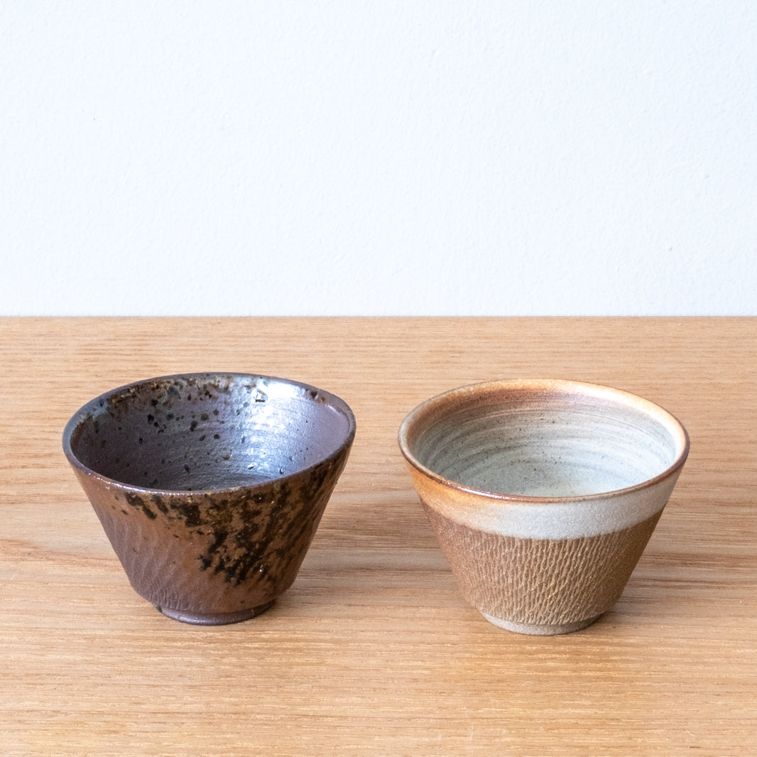 Wood-fired Straight Sided Sake Choko