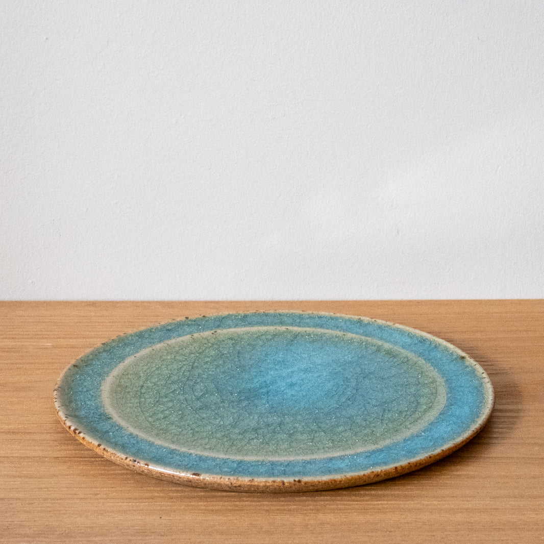 Flat Mikan Glaze Plate