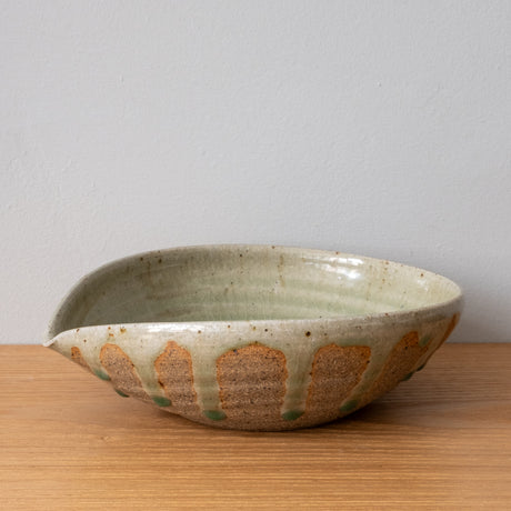 Mikan Glaze Katakuchi Style Salad Bowl
