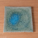 Square Mikan Glaze Plate