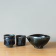 Handmade Midnight Blue Japanese sake pourers