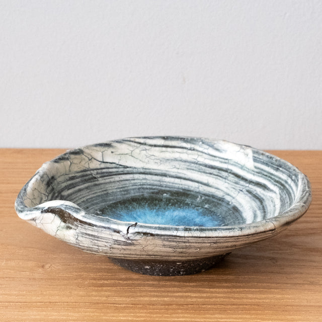 Crackle Glaze Handmade Japanese Bowls