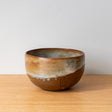 Japanese handmade stoneware tea bowl from the Takatori Kiln, South West Japan