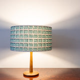 Sakata Green Squares Lampshades
