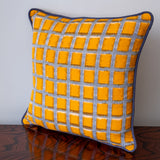 Yellow Squares Cushion