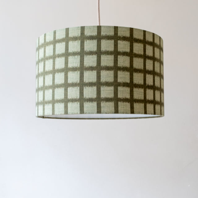 Japanese kimono cotton lampshade