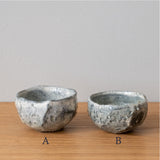 Hand-made Japanese Kohiki Glaze Sake Cups or guinomi / choko
