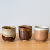 Japanese mugs, stoneware, handmade
