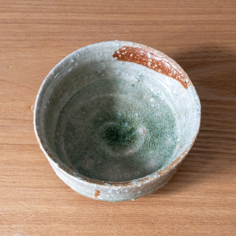 Handmade Wood-fired Oak Ash Chawan, Japanese