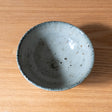 Handmade, wood-fired susuki glaze tea bow, handmade in Japan