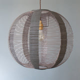 45cm diameter Japanese paper pendant light, in the skashi style