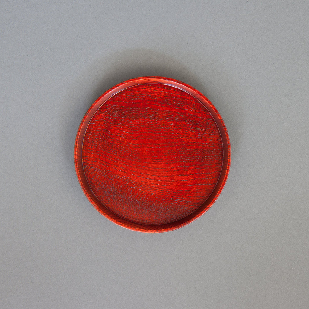 Red Lacquered Bottle Coaster