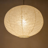 53cm large Japanese washi shade, made from striking hemp washi paper