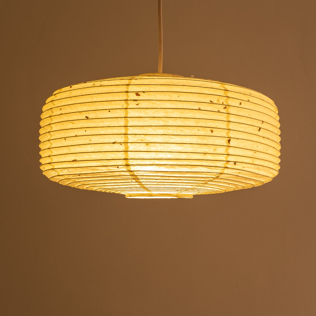Unusual and stylish daifuku shape Japanese Paper lampshade