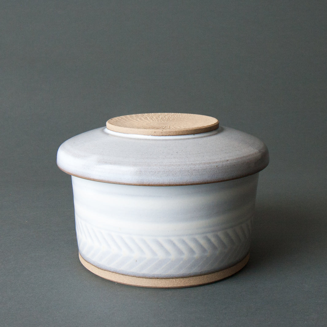 White Ohitsu Container