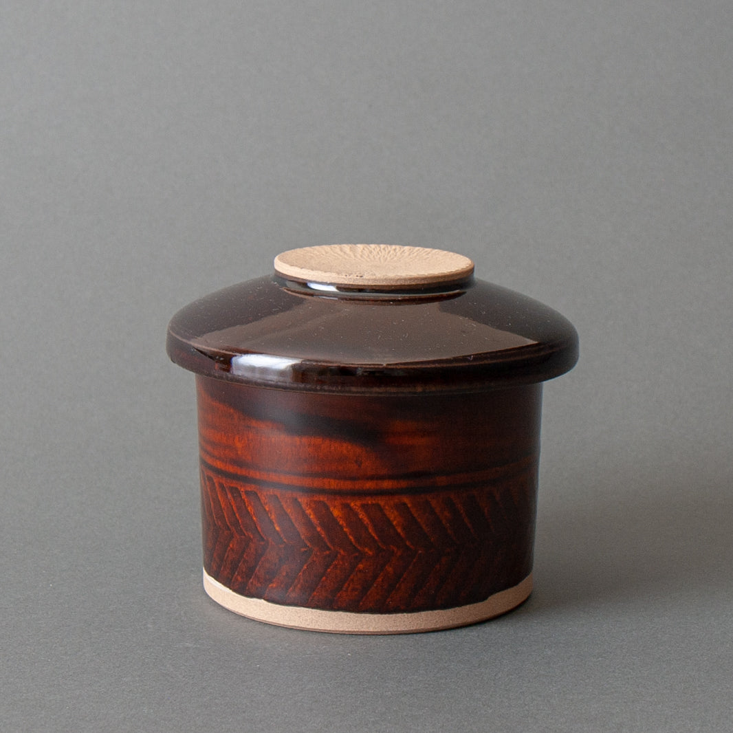 Brown Ohitsu Container