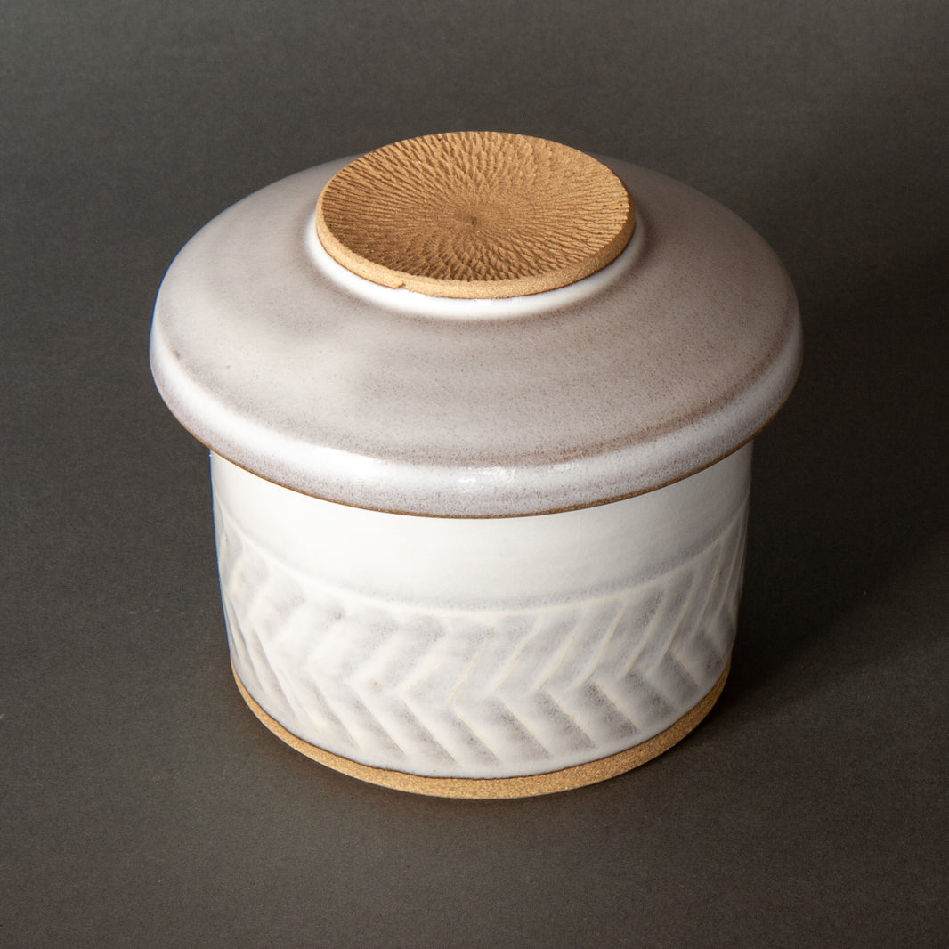 White Ohitsu Container