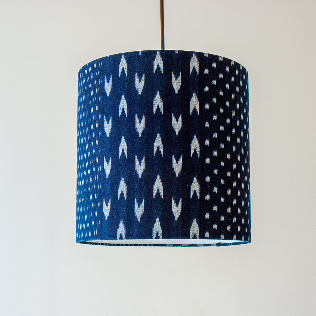 Rich textured Japanese indigo light shade