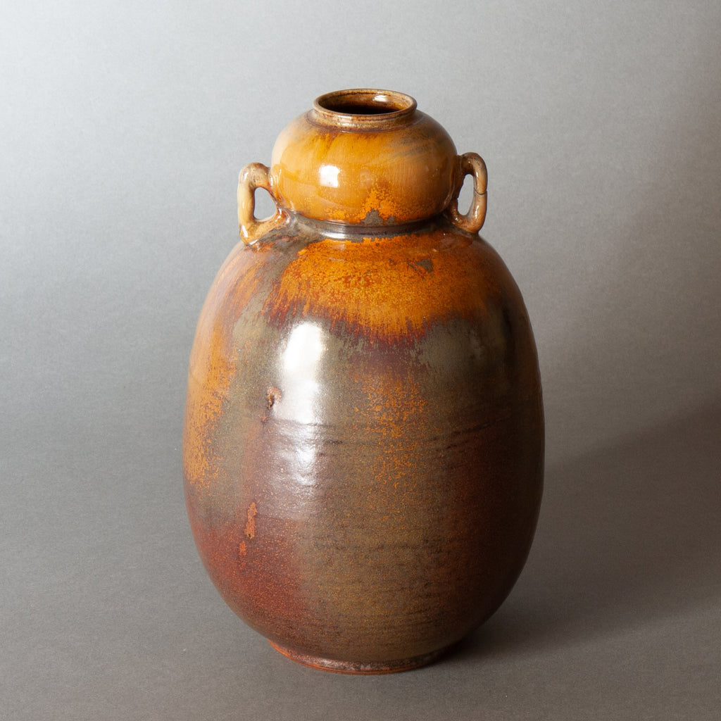 A vase of pure wabi-sabi, imperfect but beautiful