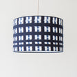 Sazanami kasuri lamp shade pendant unlit