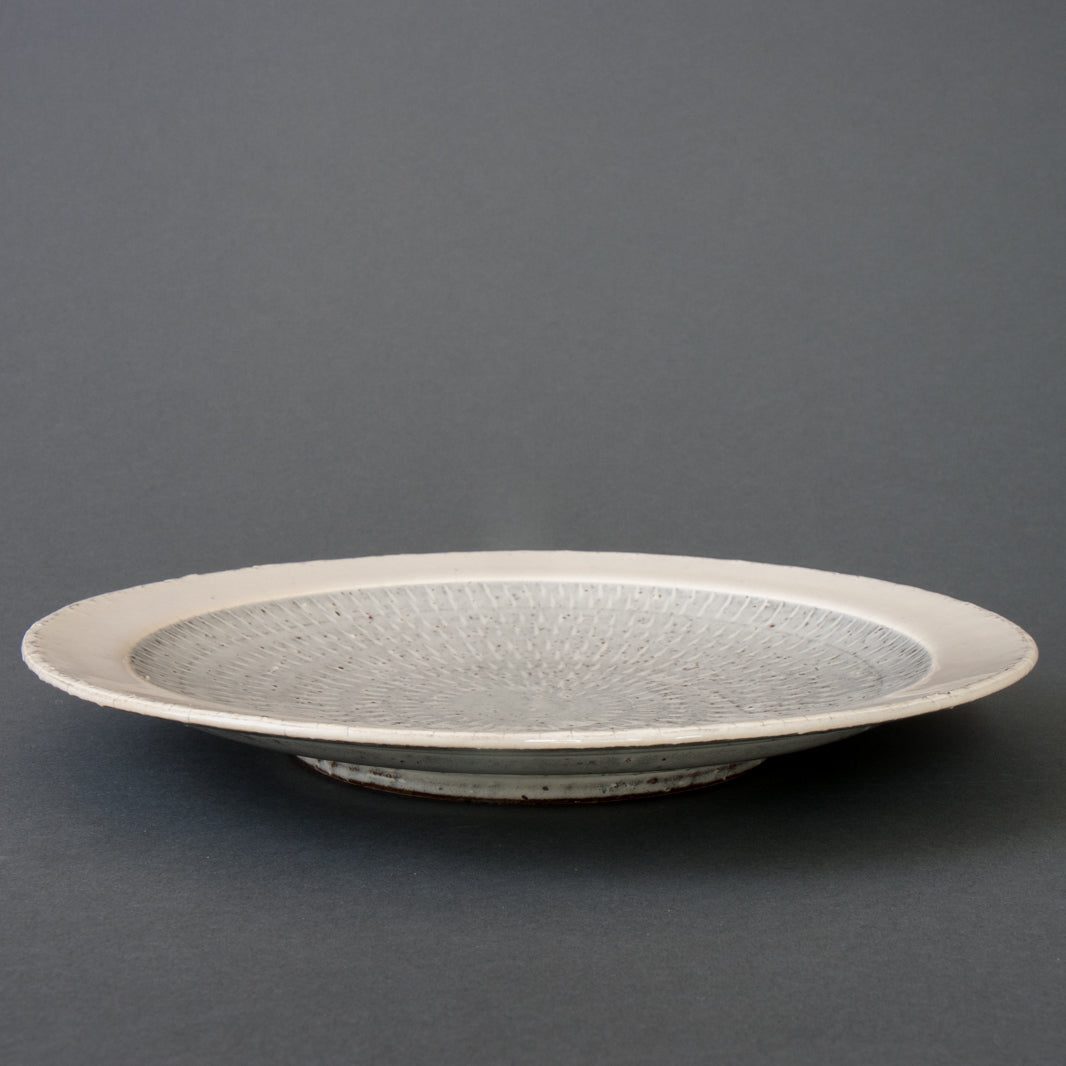 Hakuyu dinner plate - straight