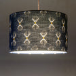 Deep blue Japanese indigo pendant shade