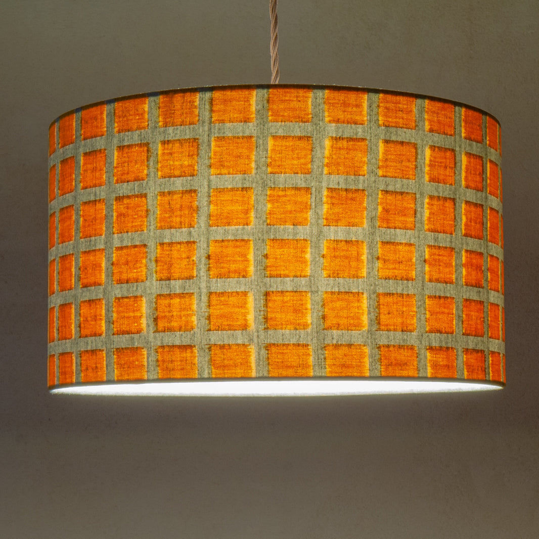 Sakata Yellow Squares Lampshades