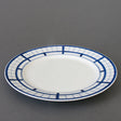 Shoji pattern hand-painted side plate - side