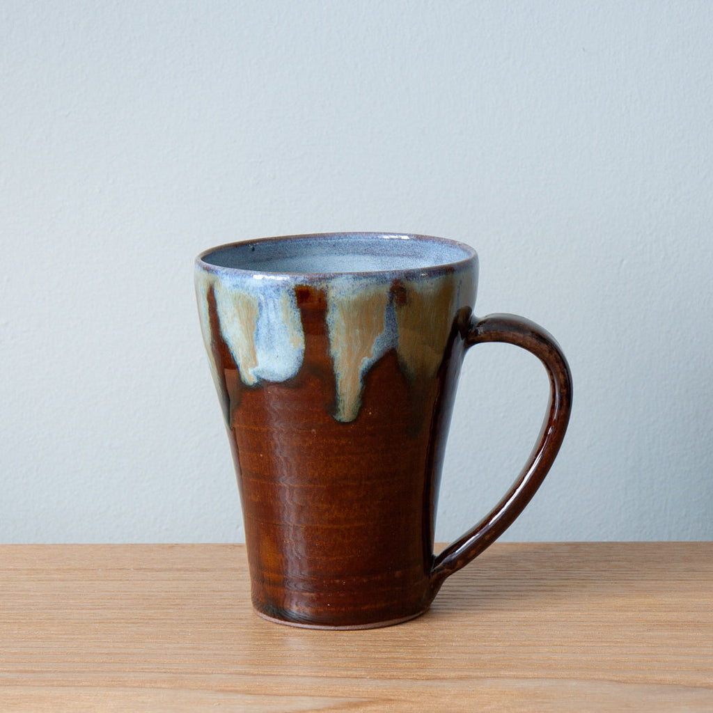 Takatori Fude Handmade Japanese ceramic mug - Straight